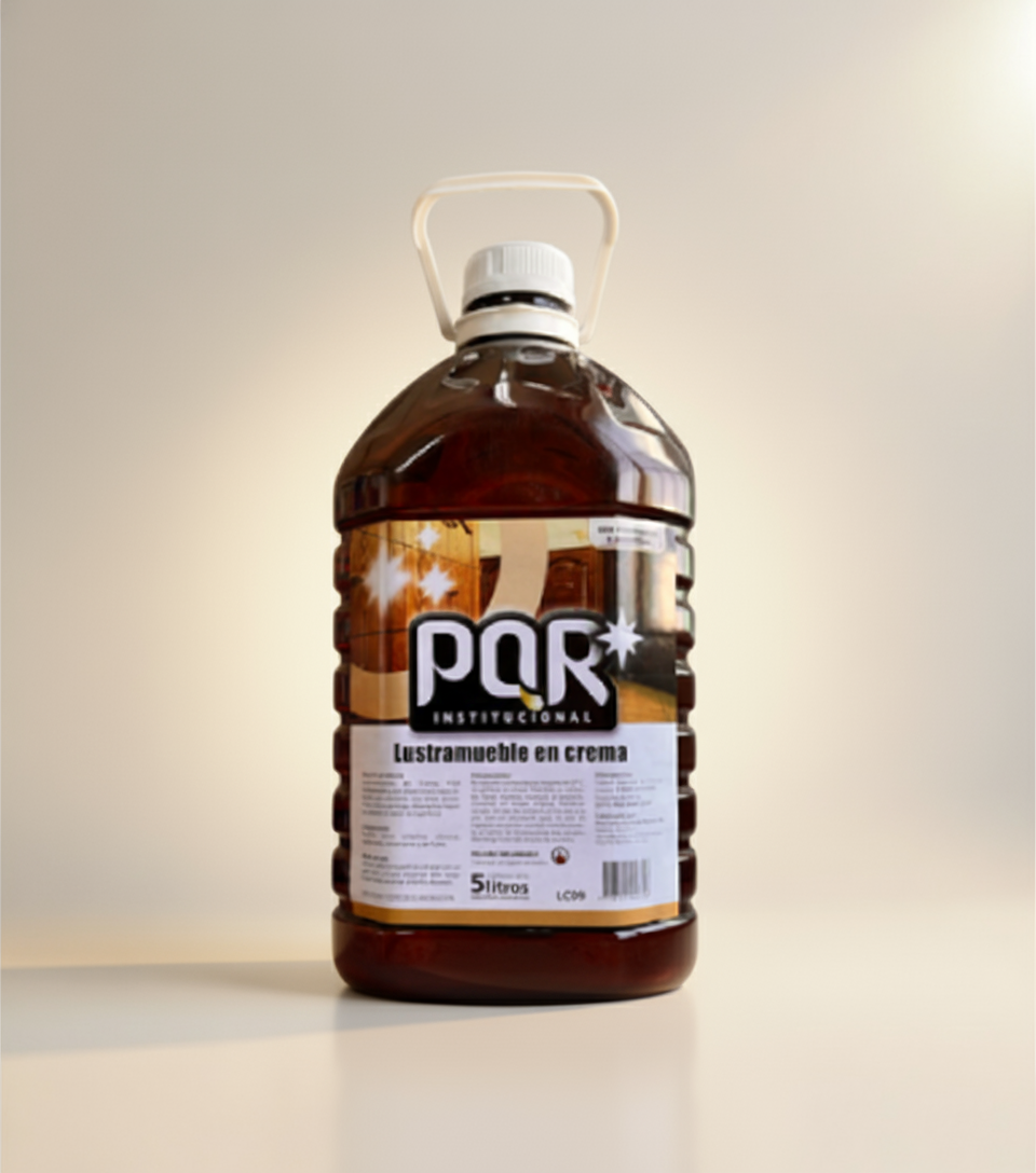 lustramueble en crema